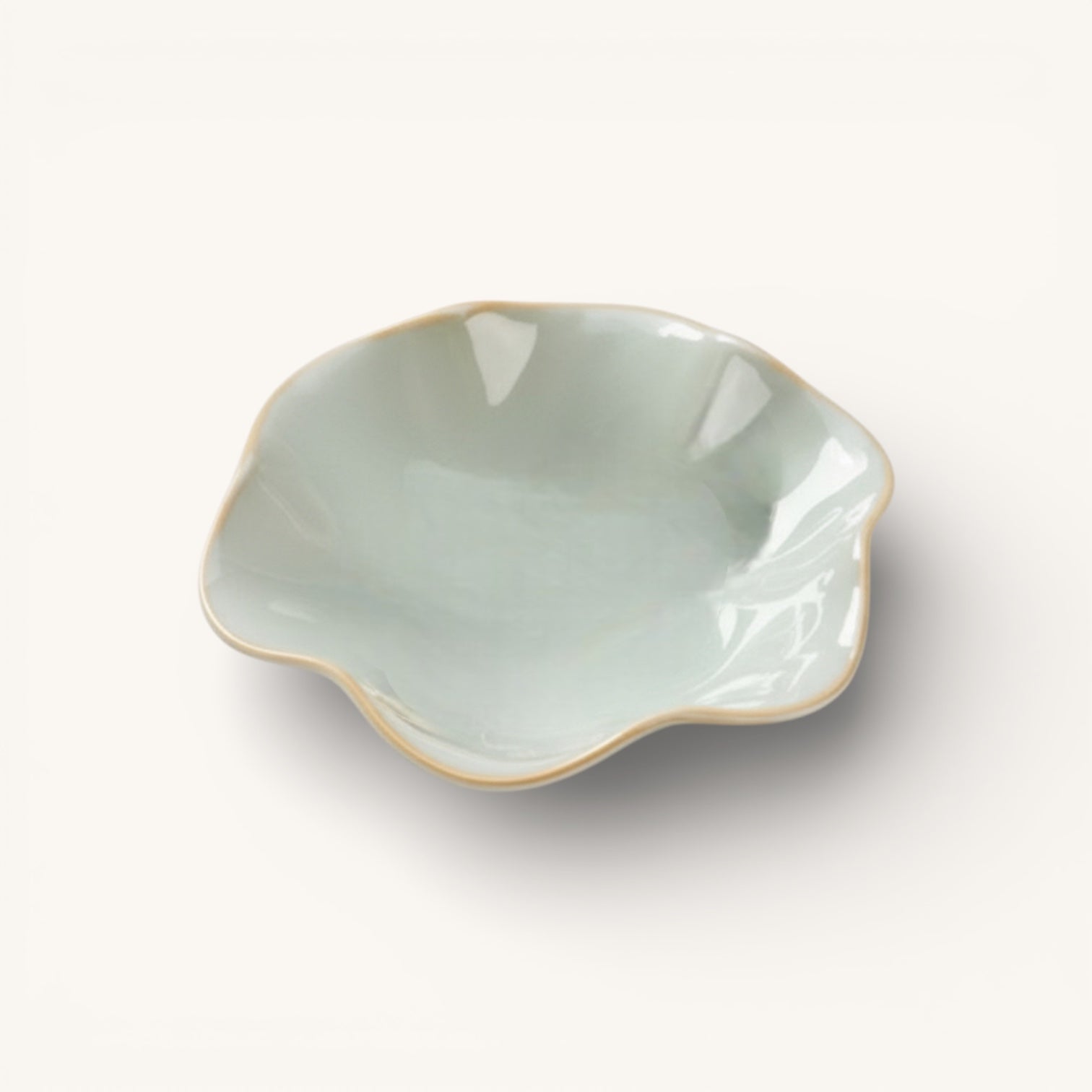 Green Lotus Ring Plate | Essentials