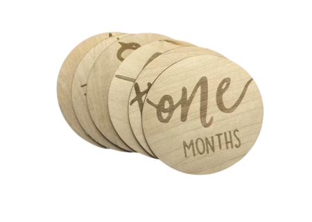 Wood Milestones Card | BGIFT