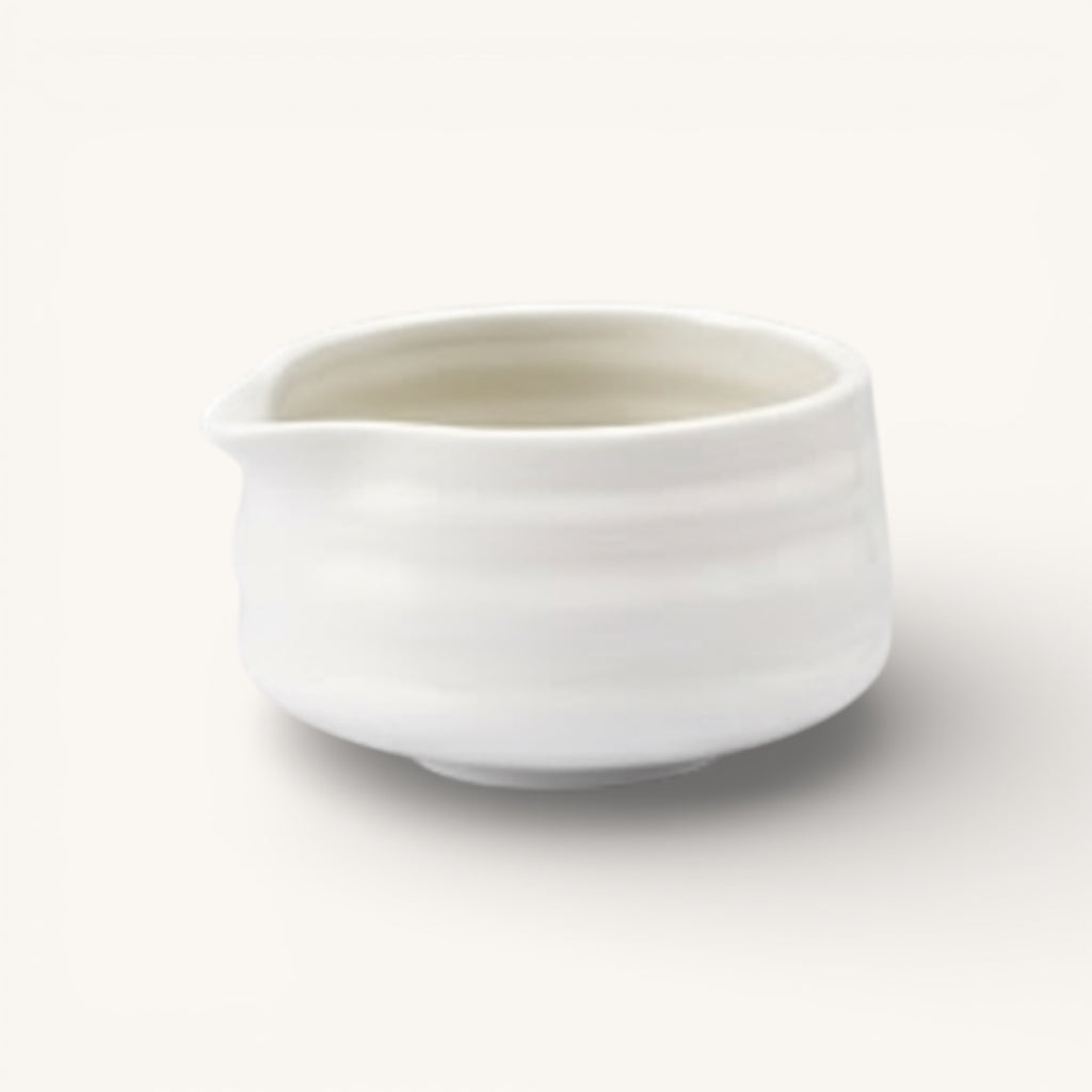 White Ceramic Matcha Bowl | BGIFT