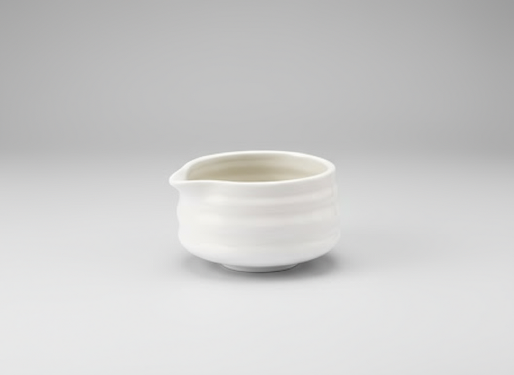 White Ceramic Matcha Bowl | BGIFT