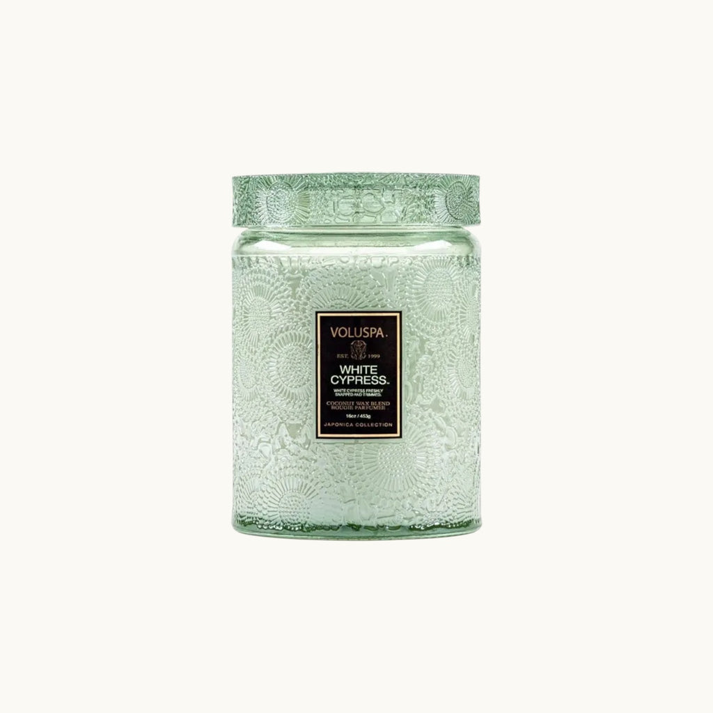 White Cypress Candle | Volupsa