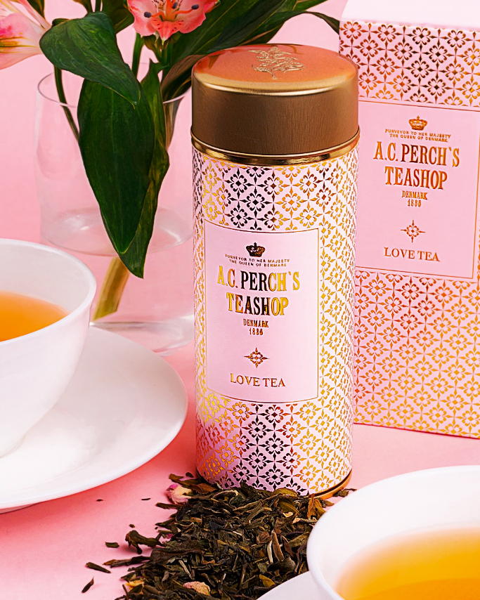 White Iconic Love Tea | A.C PERCH'S THEHANDEL