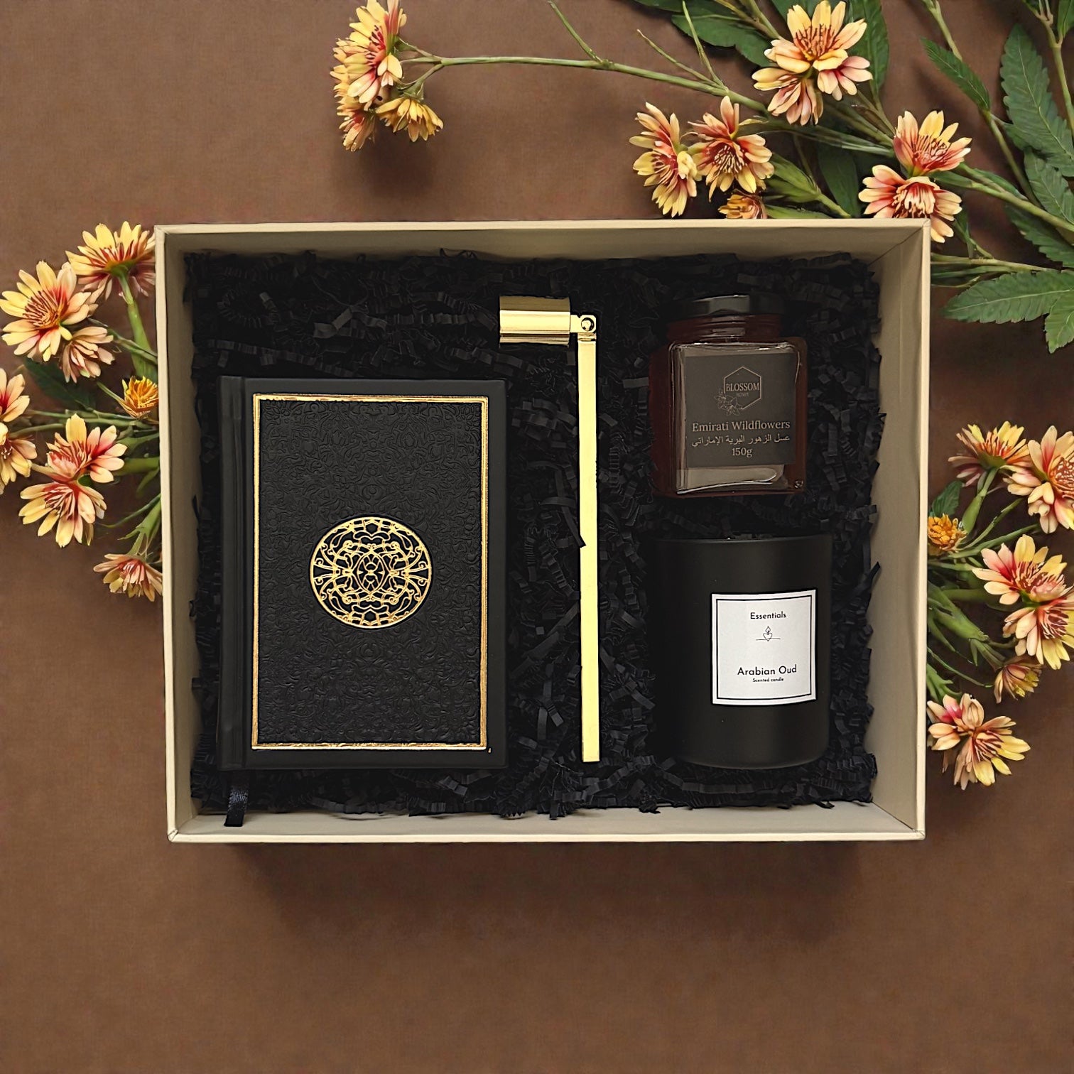 Honey, Candle & Qur’an | Emirati Wildflowers & Arabian Oud
