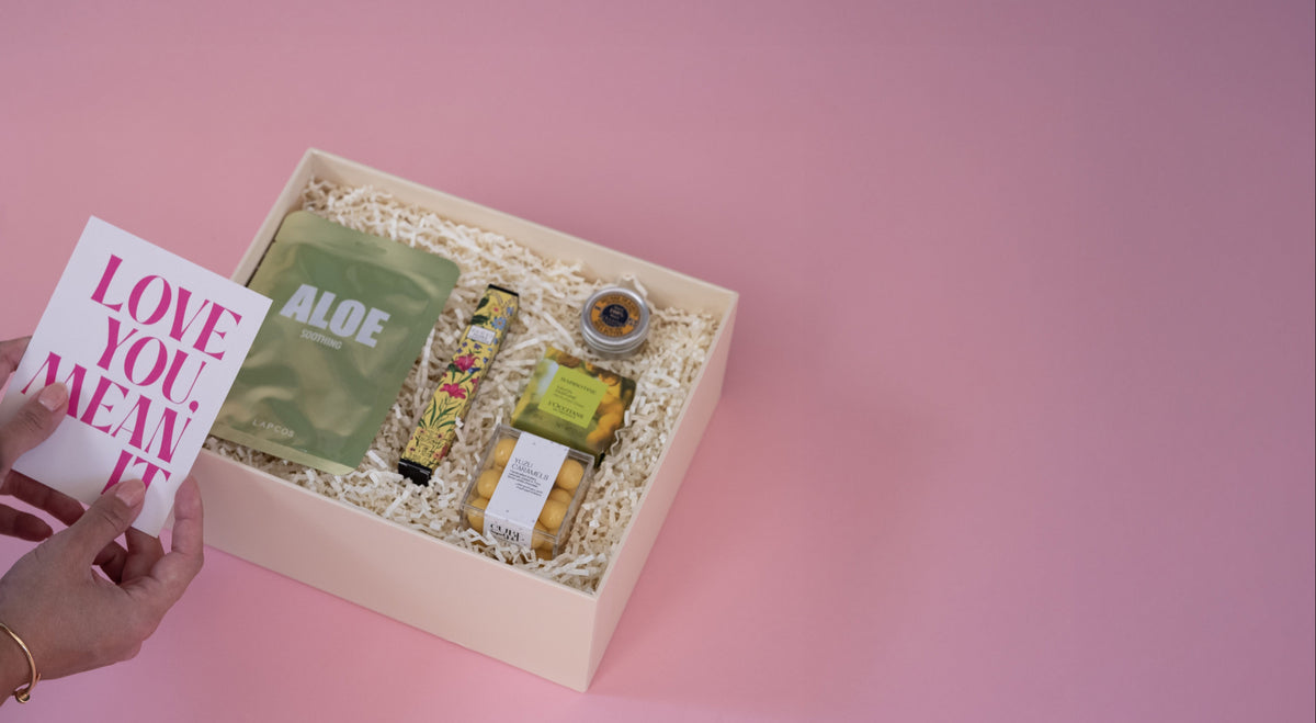 BGIFT hero banner — premium gift boxes ready to ship across the UAE